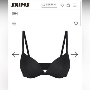SKIMS NIPPLE WIRELESS PUSH UP BRA